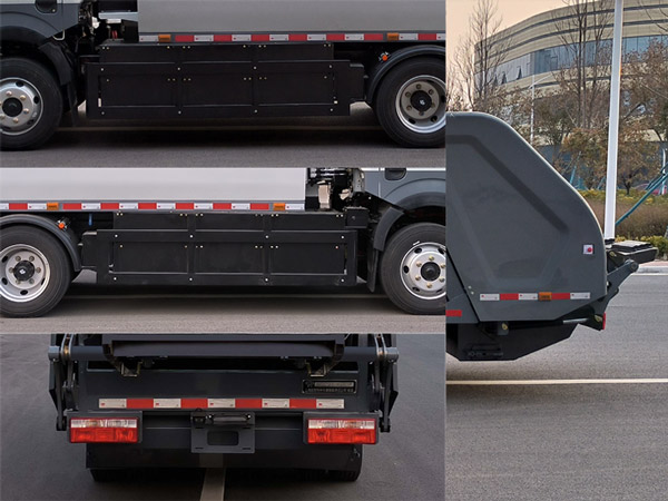 賽沃牌SAV5100ZYSDFBEV純電動(dòng)壓縮式垃圾車公告圖片