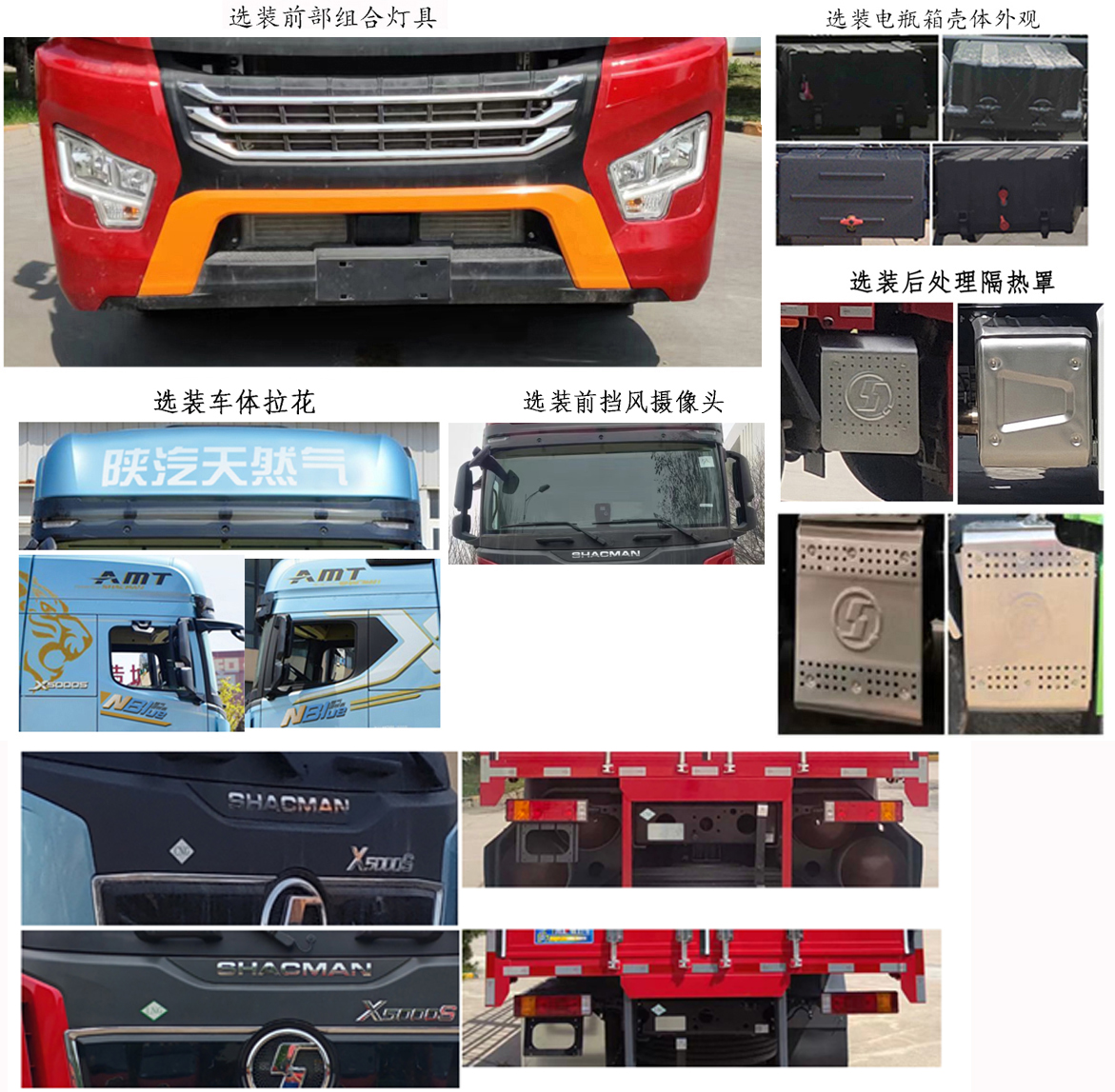 陜汽牌SX5319CCQXD456T-S畜禽運輸車公告圖片