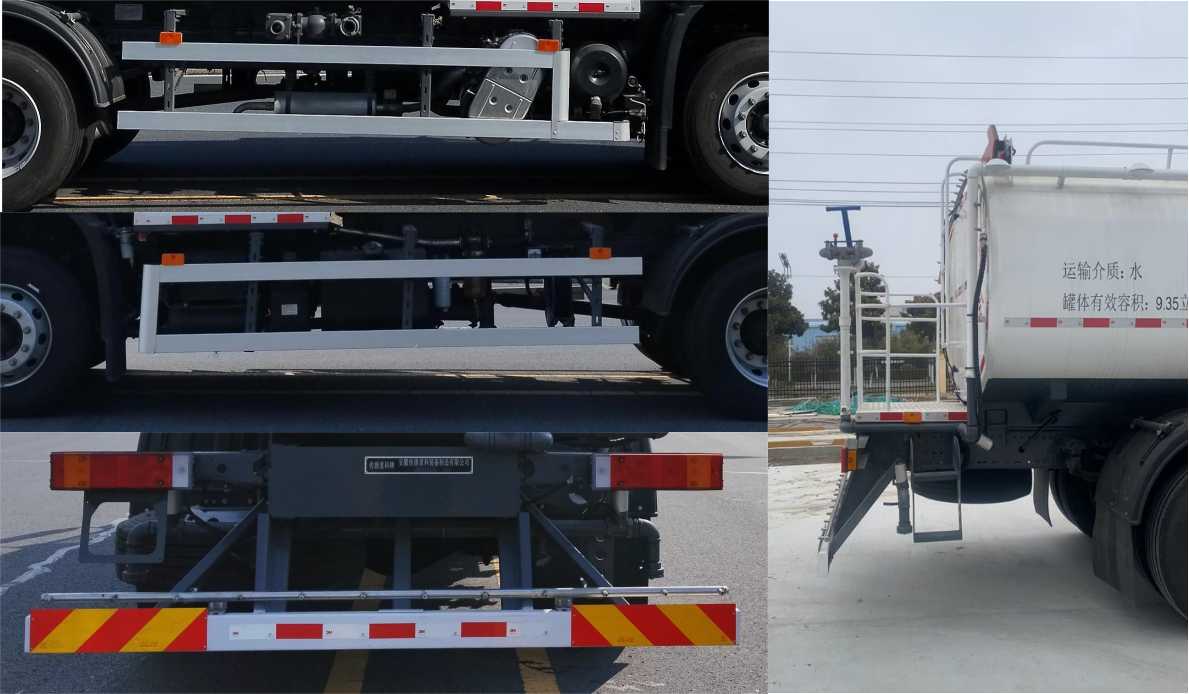 傳旗重科牌CQH5181GQX6DF清洗車公告圖片