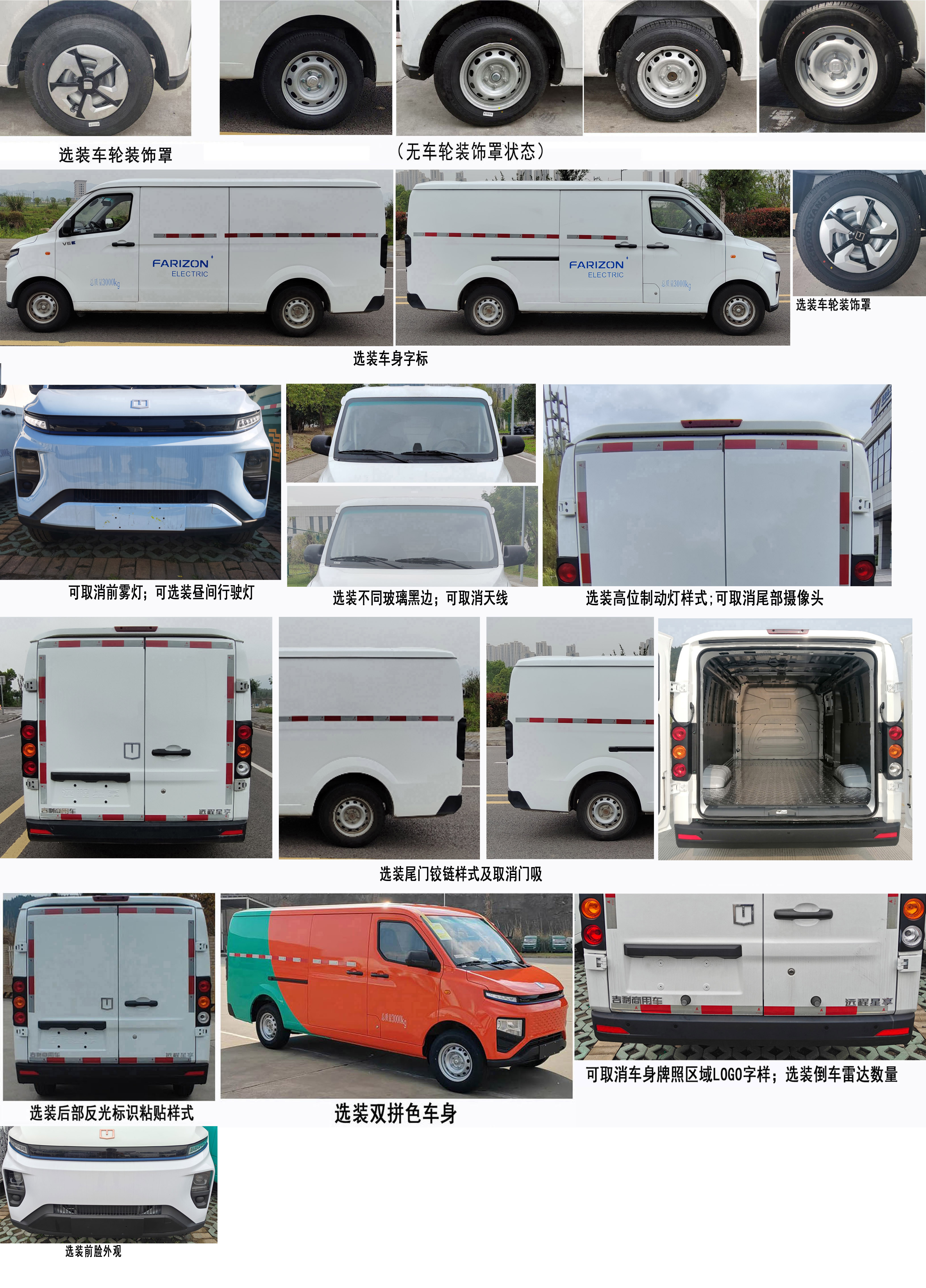 遠(yuǎn)程牌DNC5032XXYSEVGP2換電式純電動廂式運(yùn)輸車公告圖片