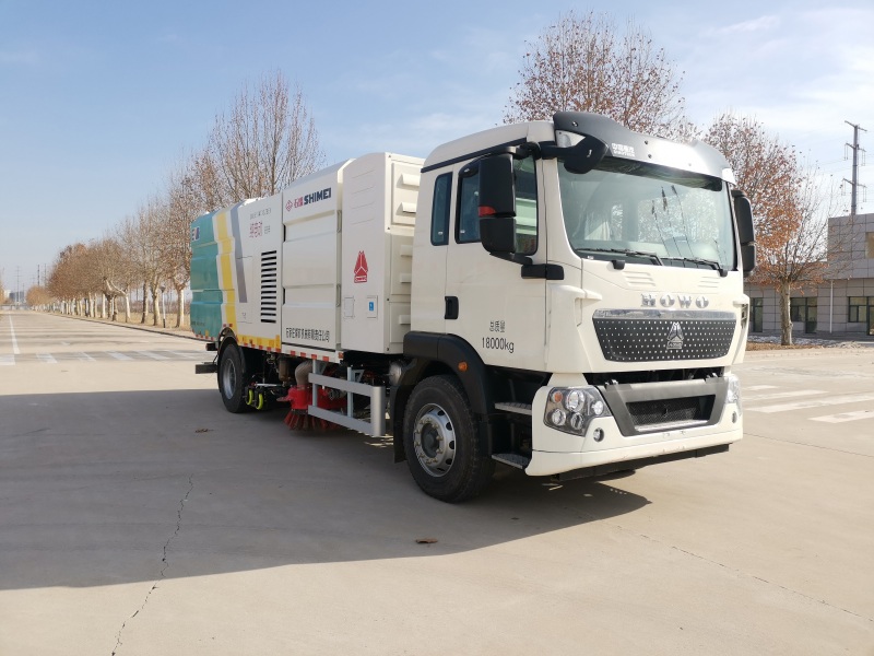 石煤牌SMJ5184TXSZBEV純電動洗掃車公告圖片