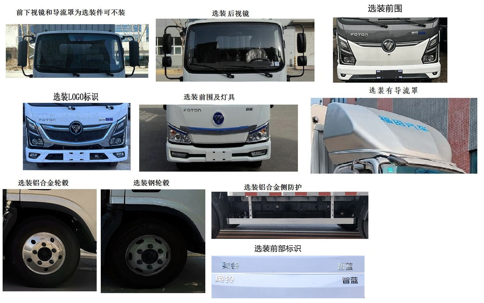 福田牌BJ5045CCYEV13純電動(dòng)倉(cāng)柵式運(yùn)輸車公告圖片