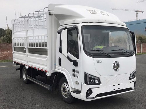 陜汽牌SX5045CCYBEV341N1純電動(dòng)倉柵式運(yùn)輸車公告圖片