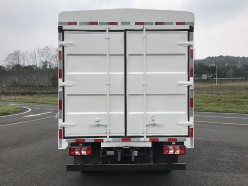 陜汽牌SX5045CCYBEV341N1純電動(dòng)倉柵式運(yùn)輸車公告圖片