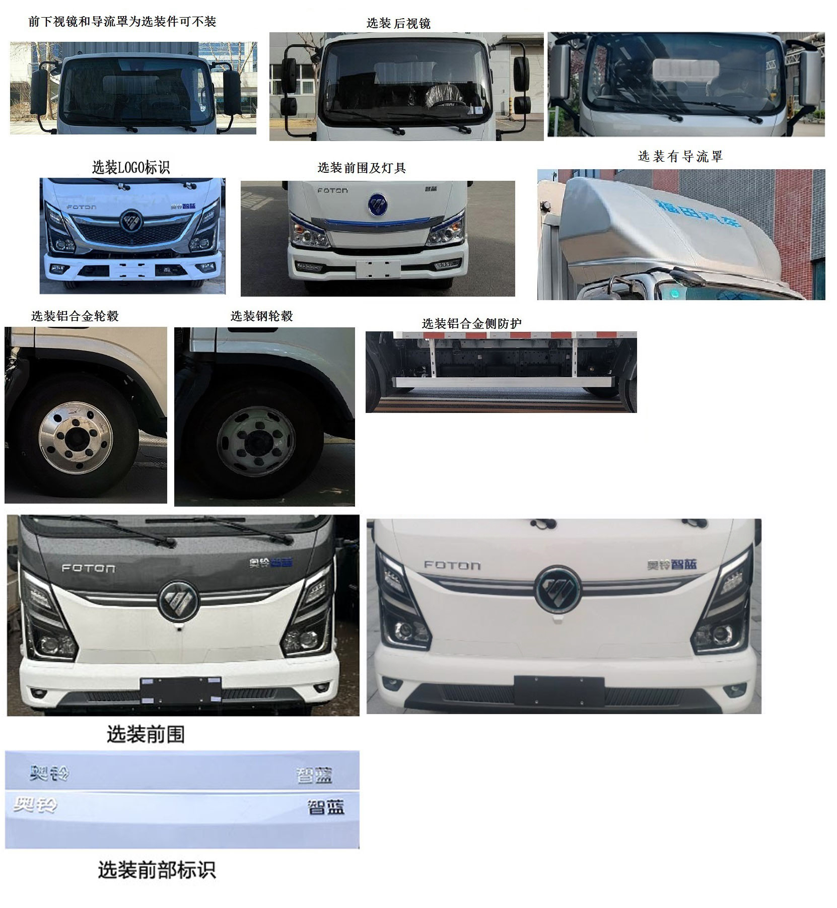 福田牌BJ5045CCYEV14純電動倉柵式運輸車公告圖片