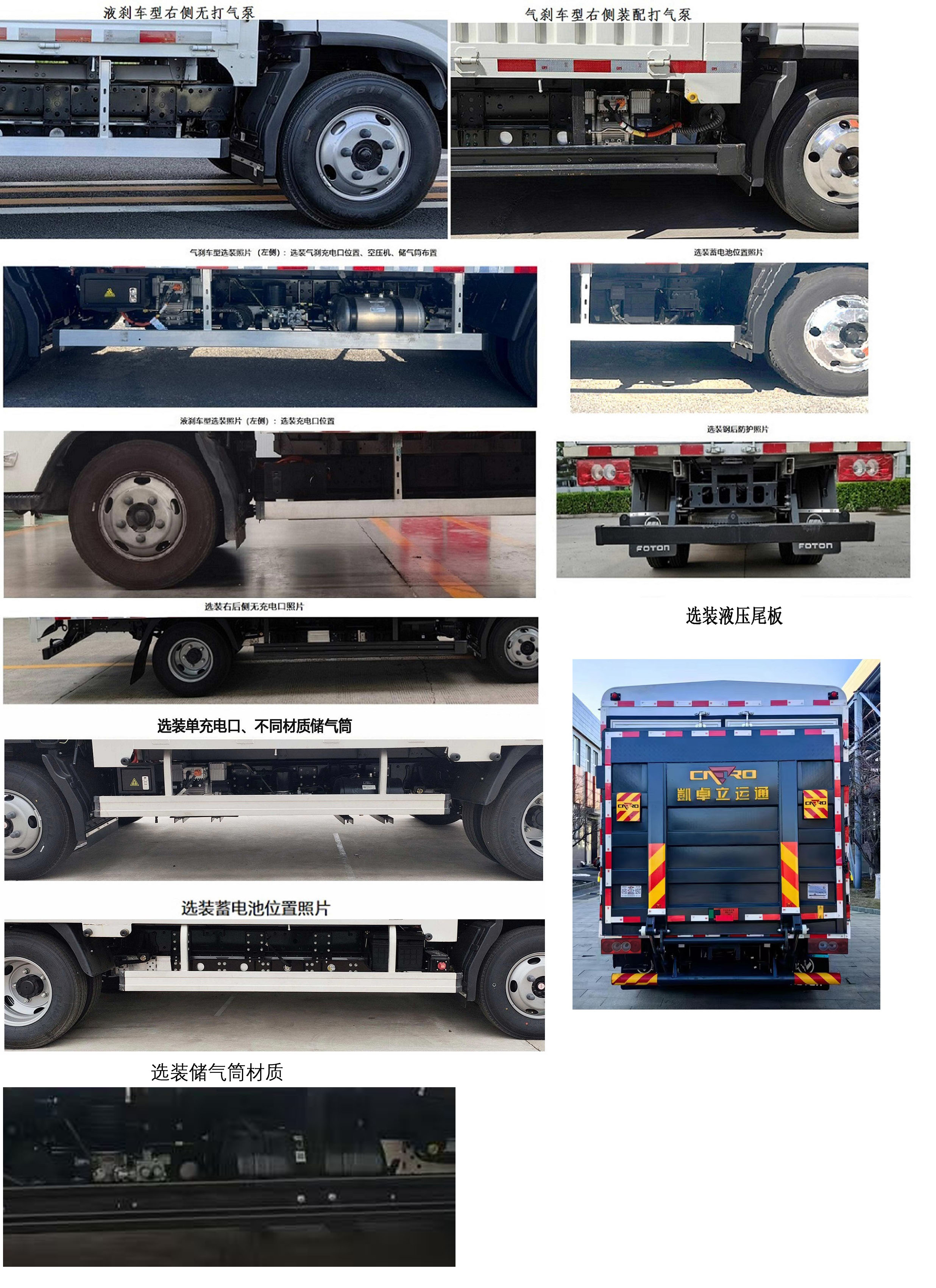 福田牌BJ5045CCYEV14純電動倉柵式運輸車公告圖片