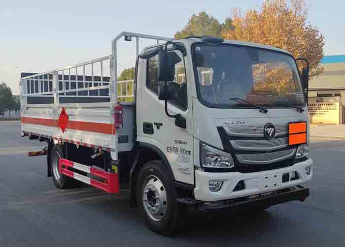 百捷牌QYY5128TQPBJ6氣瓶運輸車