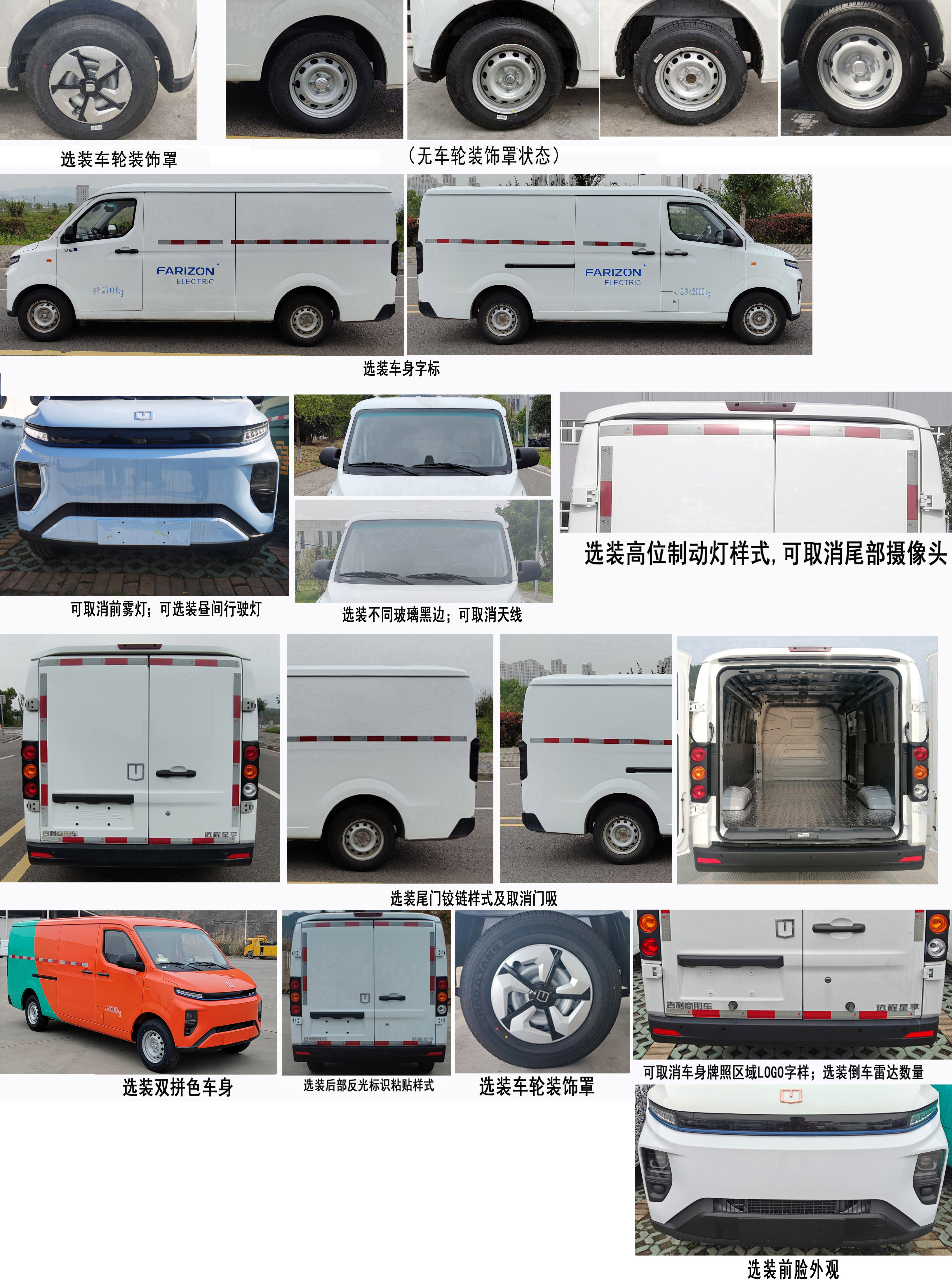 遠(yuǎn)程牌DNC5031XXYSEVGP8換電式純電動廂式運(yùn)輸車公告圖片