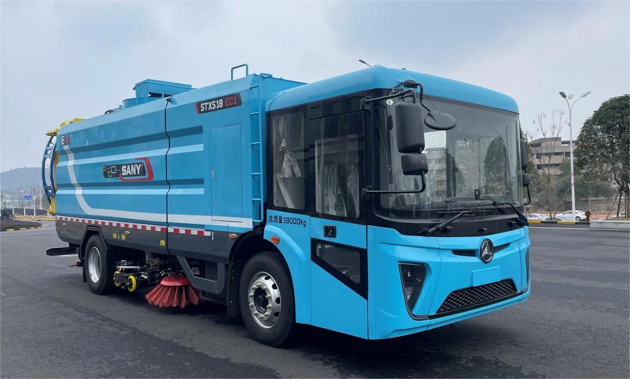 三一牌SYR5181TXSSYCBEV純電動洗掃車公告圖片