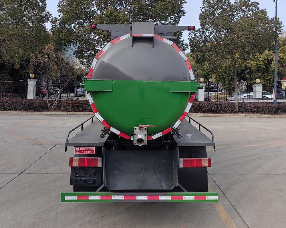 炎帝牌SZD5116ZWXQ6污泥自卸車公告圖片