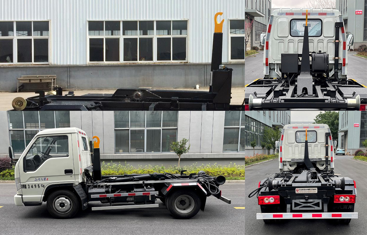 中汽牌ZQZ5031ZXXF6車廂可卸式垃圾車公告圖片