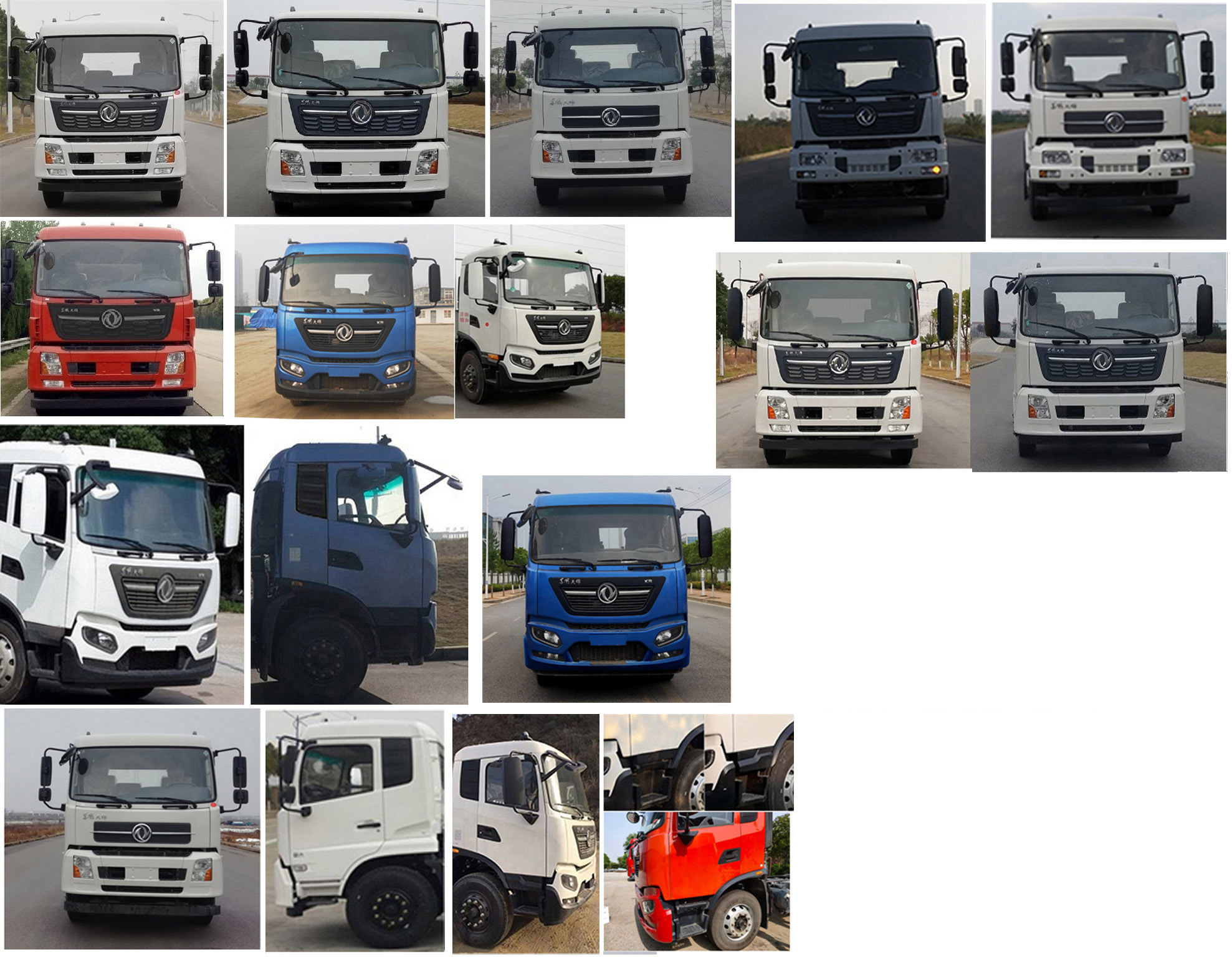 傳旗重科牌CQH5180ZYS6DF壓縮式垃圾車公告圖片