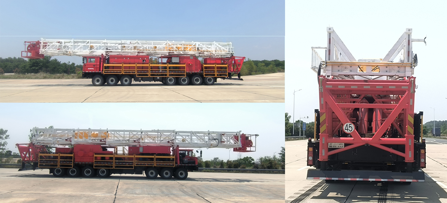 華石牌ES5860TZJ鉆機(jī)車公告圖片