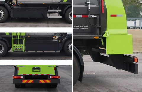 中聯(lián)牌ZBH5180TCABJABEV純電動餐廚垃圾車公告圖片