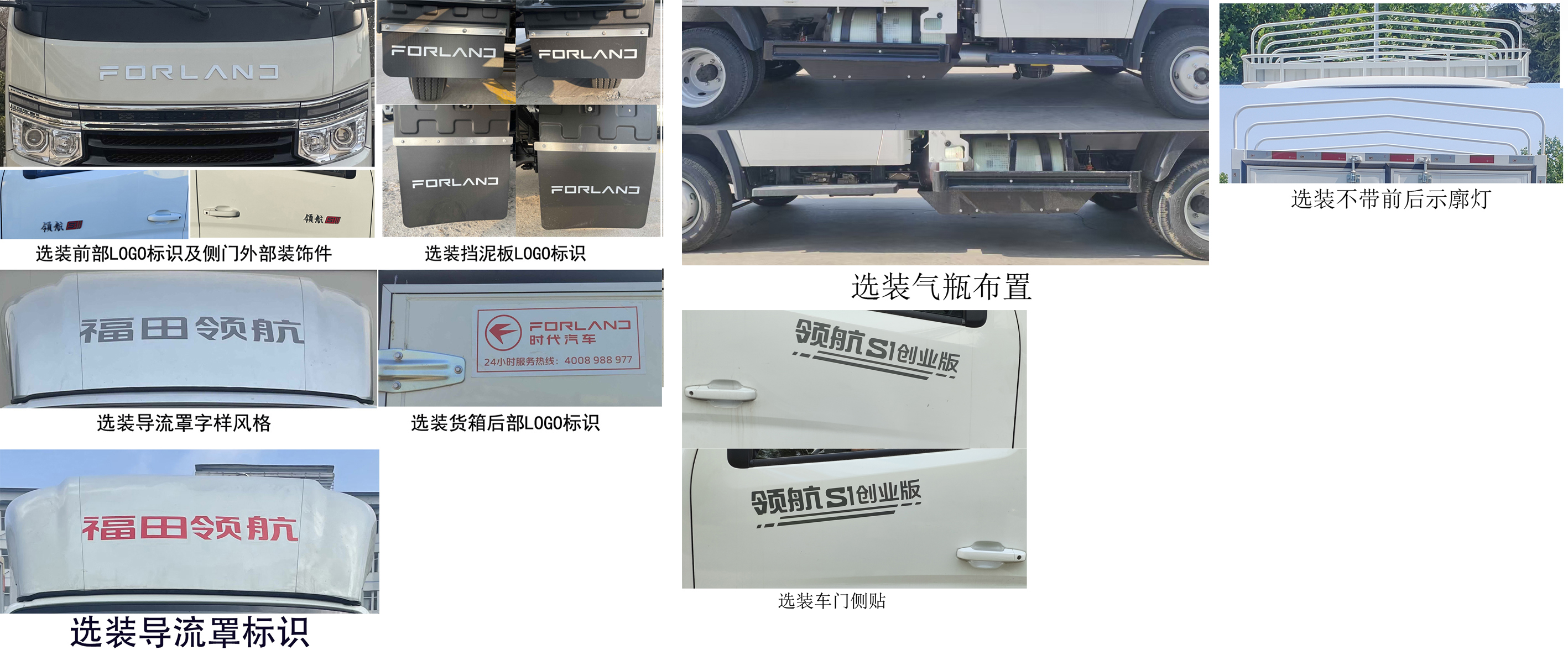 福田牌BJ5035CCY4AC6-30倉(cāng)柵式運(yùn)輸車(chē)公告圖片
