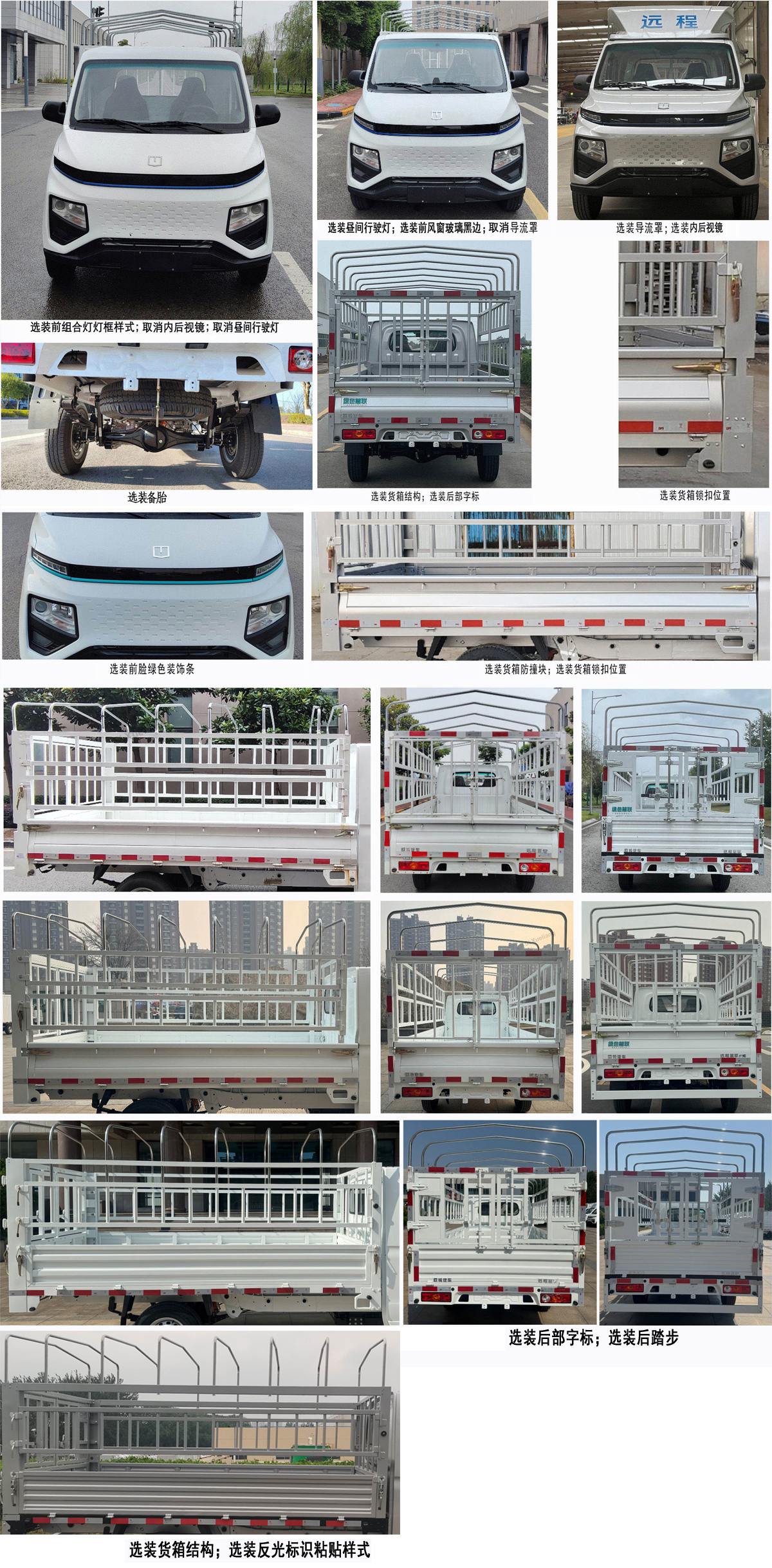 遠(yuǎn)程牌ZB5032CCYBEVGDP0純電動(dòng)倉柵式運(yùn)輸車公告圖片