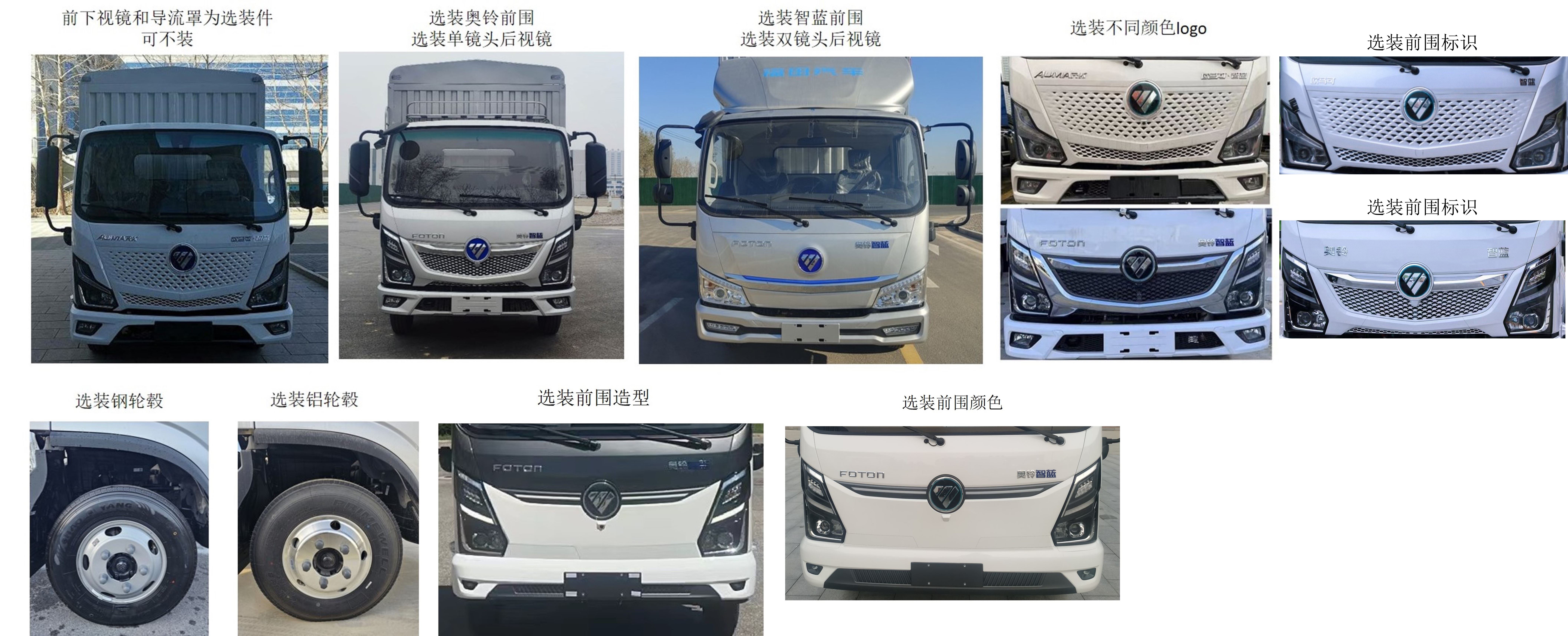 福田牌BJ5040CCYEVZ3純電動倉柵式運輸車公告圖片