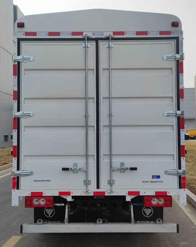 福田牌BJ5040CCYEVZ3純電動倉柵式運輸車公告圖片