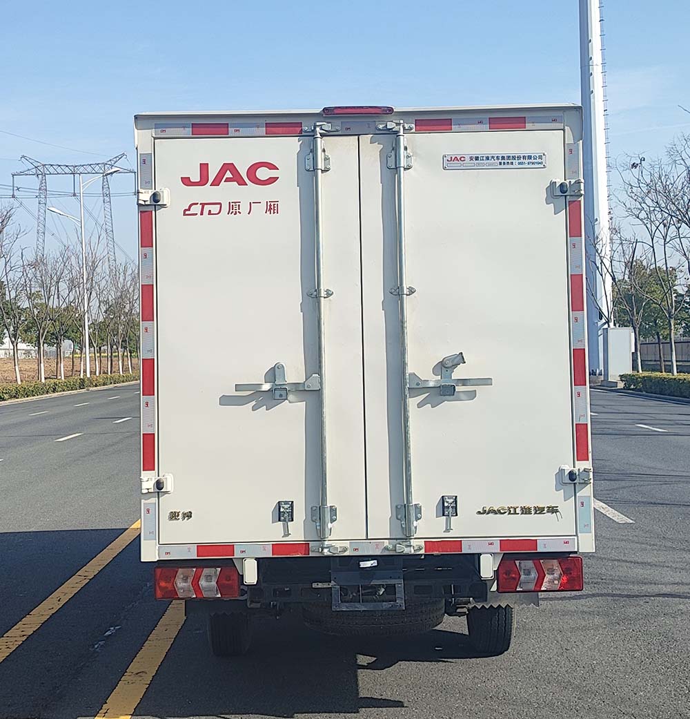 江淮牌HFC5031XXYEV9-1純電動廂式運輸車公告圖片