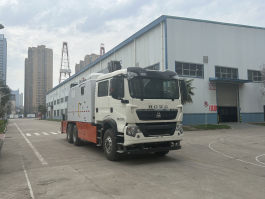 寶石機械牌BSJ5252TCS測試井架車