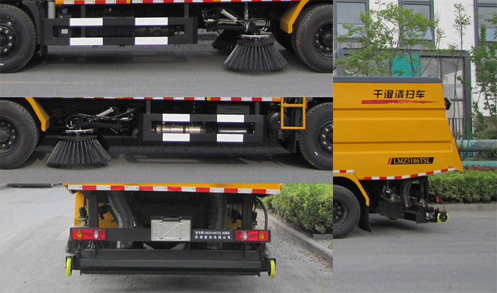 浙專牌LMZ5186TSL掃路車公告圖片