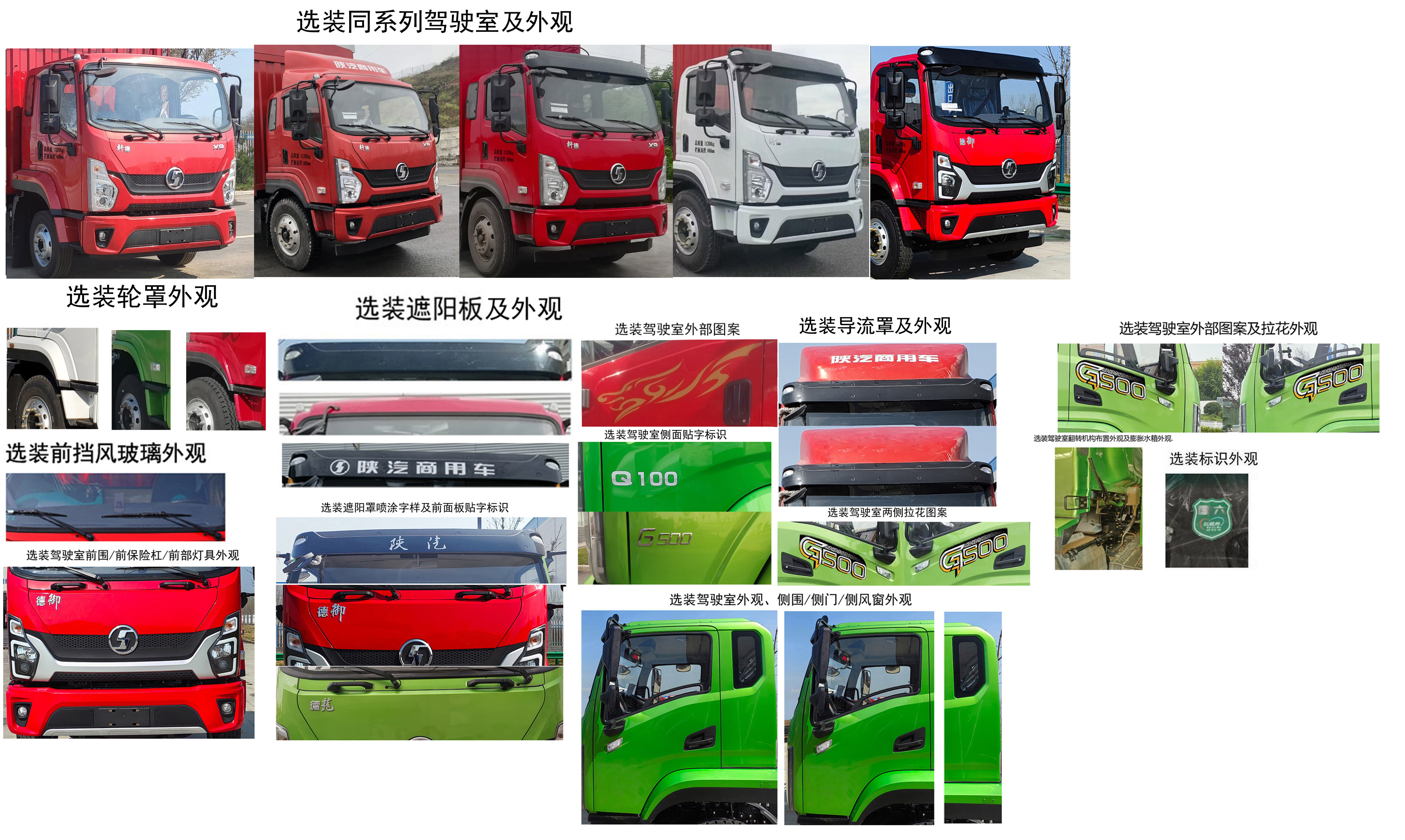 陜汽牌SX5111CCYBP6421倉柵式運輸車公告圖片