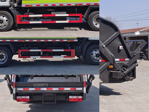 傳旗重科牌CQH5120ZYS6EQ壓縮式垃圾車公告圖片