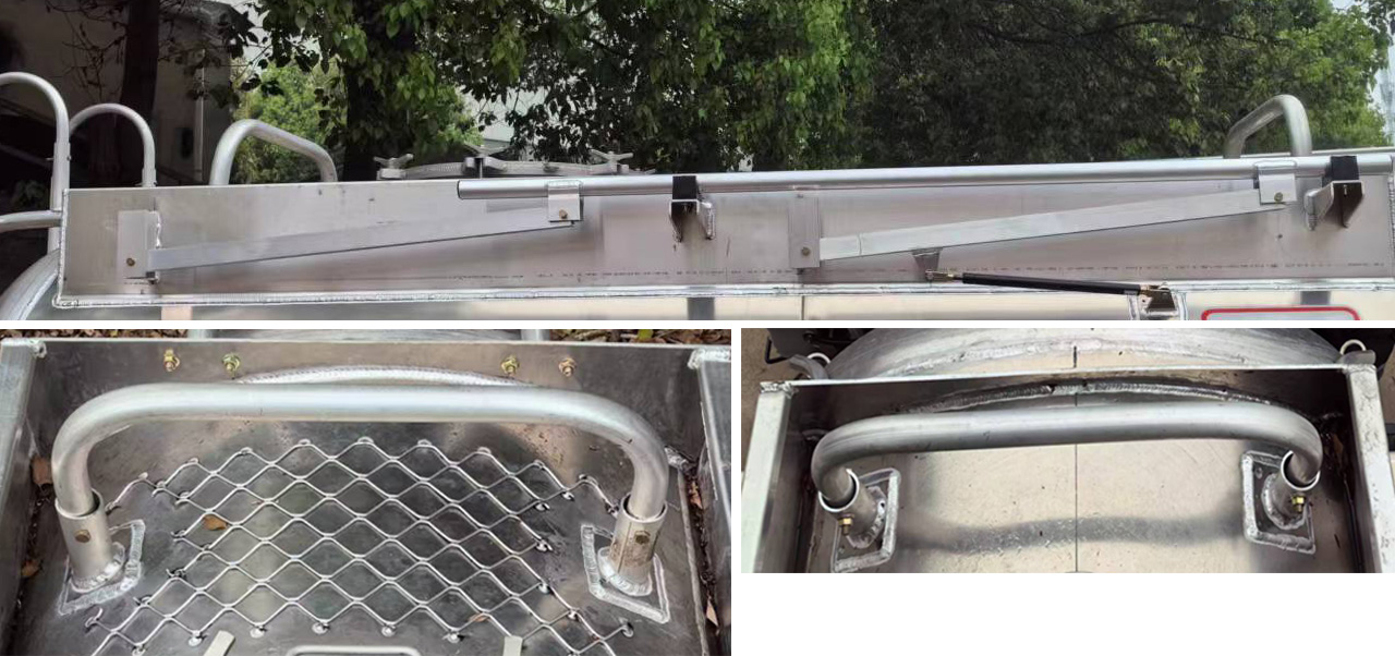 楚飛牌CLQ5045GRY6EA鋁合金易燃液體罐式運(yùn)輸車公告圖片