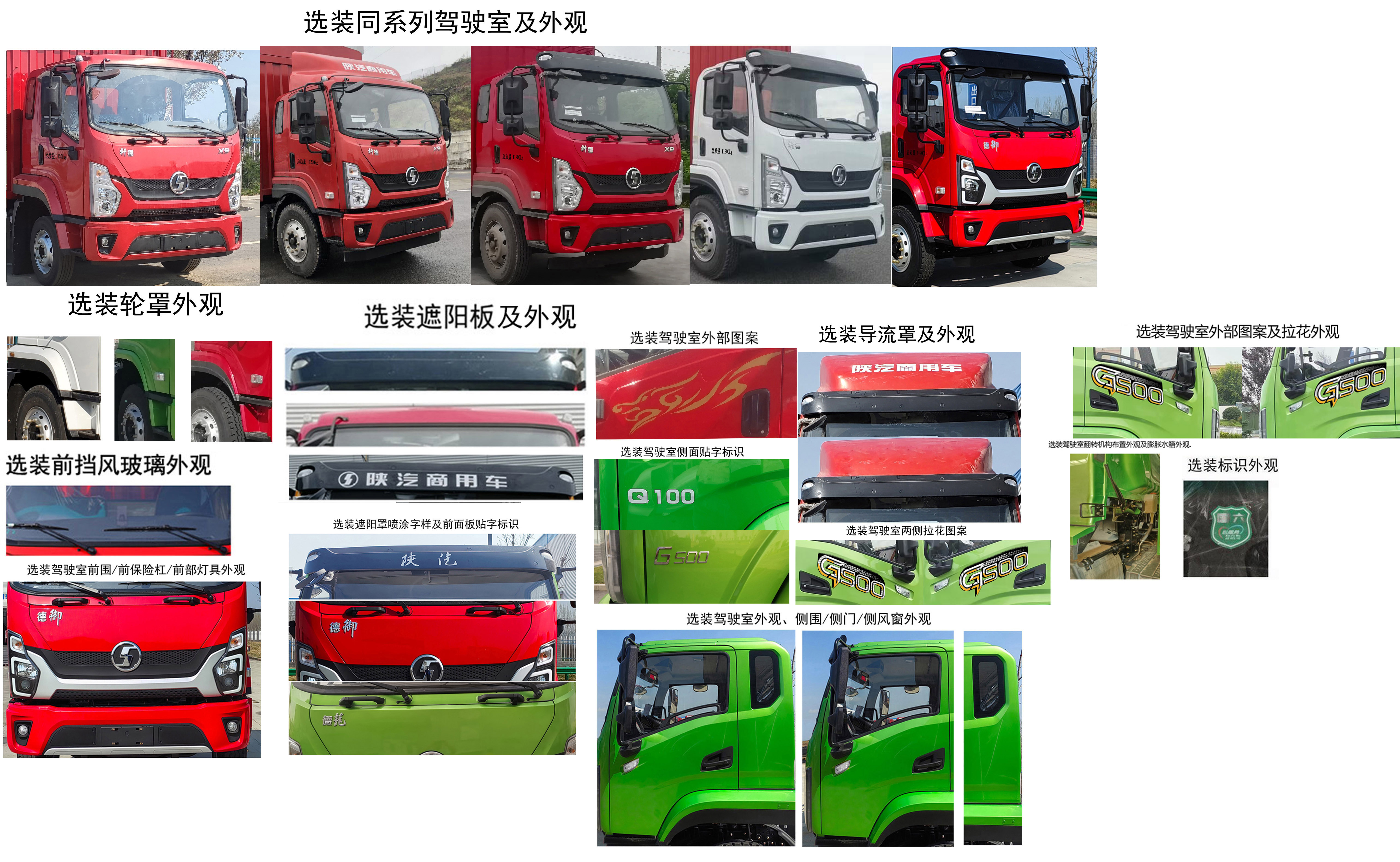 陜汽牌SX5111XXYBP6421廂式運輸車公告圖片