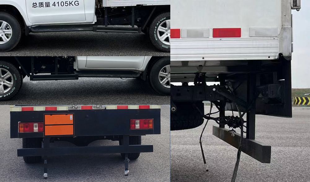 福田牌BJ5047XYY-2A醫(yī)療廢物轉(zhuǎn)運(yùn)車公告圖片