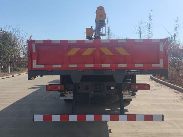 駿通牌JF5241JSQDF12隨車起重運(yùn)輸車公告圖片