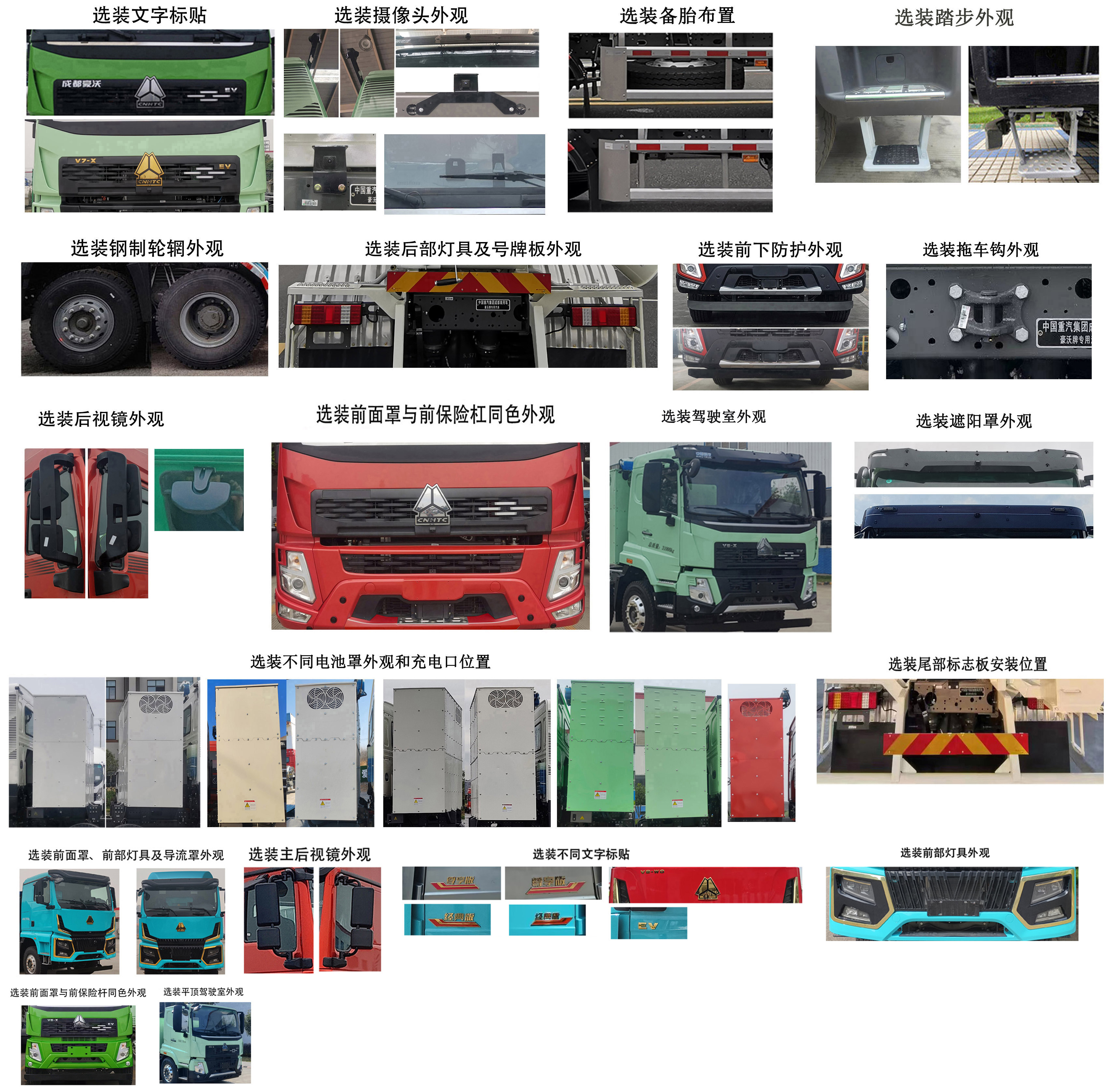 豪沃牌ZZ5319GJBV3061Z1BEV純電動混凝土攪拌運輸車公告圖片