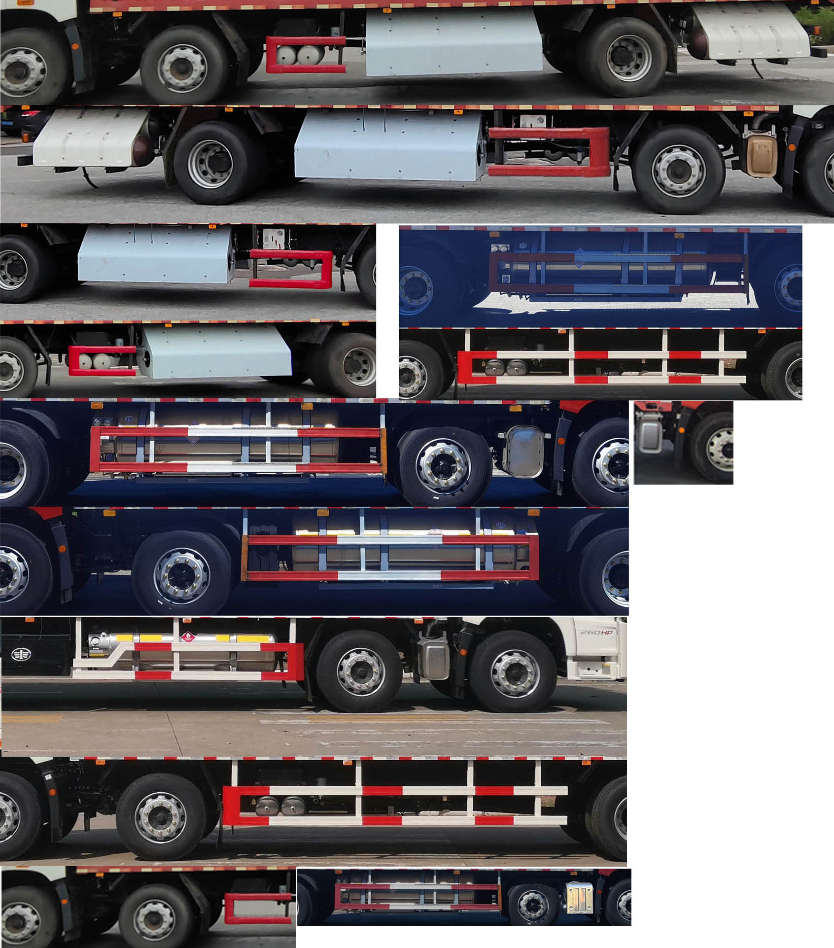 解放牌CA5250CCYP26K2L7T3NE6A80倉柵式運輸車公告圖片