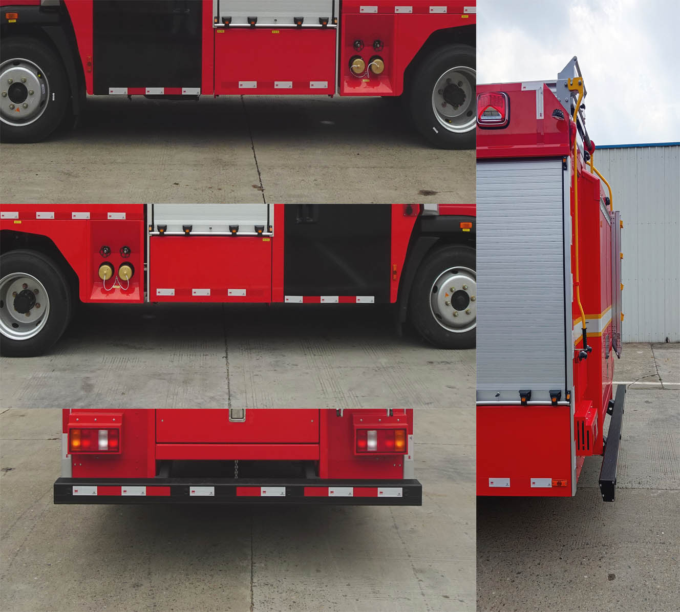 捷達(dá)消防牌SJD5120GXFSG40/HWA水罐消防車公告圖片