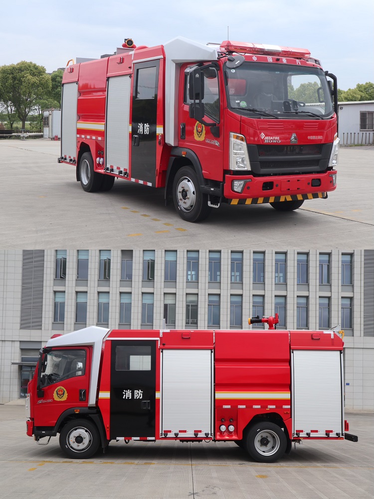 捷達(dá)消防牌SJD5120GXFSG40/HWA水罐消防車公告圖片