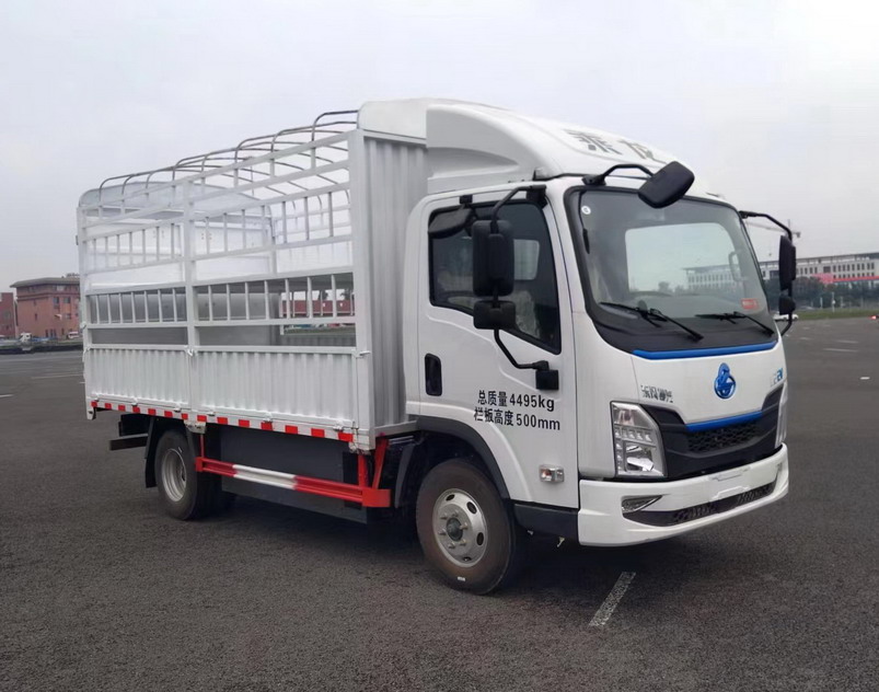 乘龍牌LZ5040CCYL2AWREEV01插電式增程混合動(dòng)力倉(cāng)柵式運(yùn)輸車(chē)公告圖片