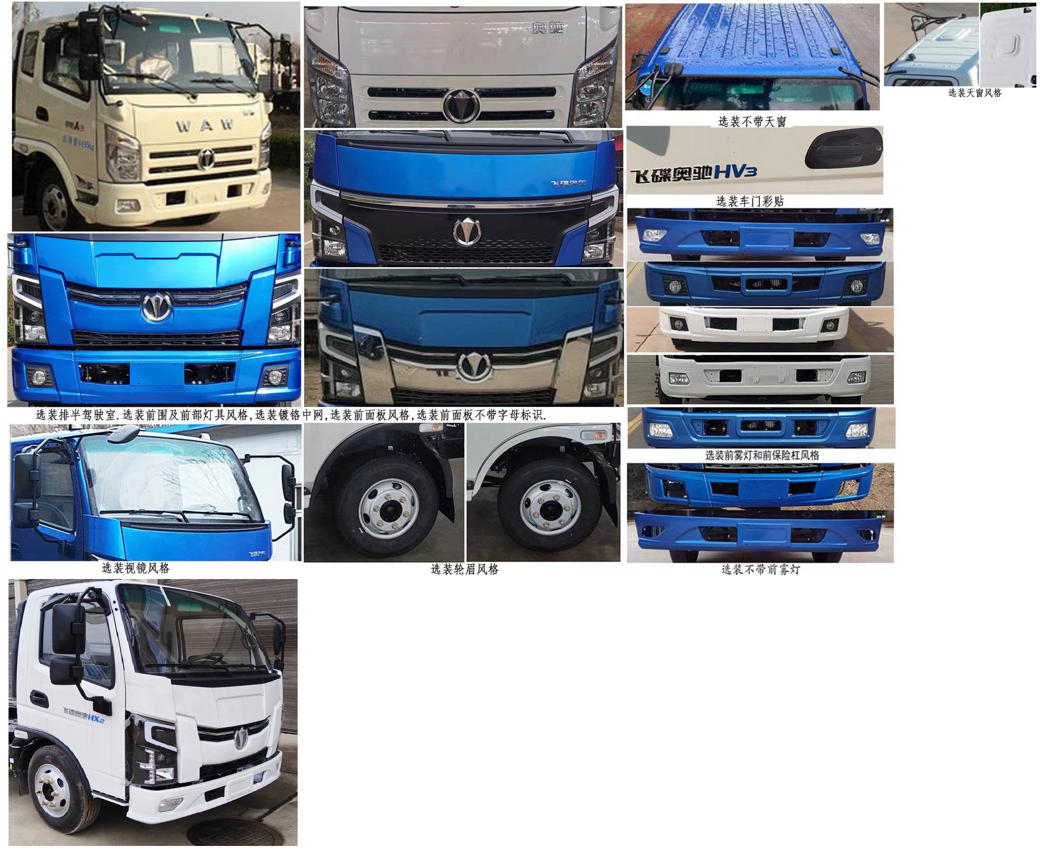 炎帝牌SZD5042ZXXFDPHEV插電式混合動力車廂可卸式垃圾車公告圖片