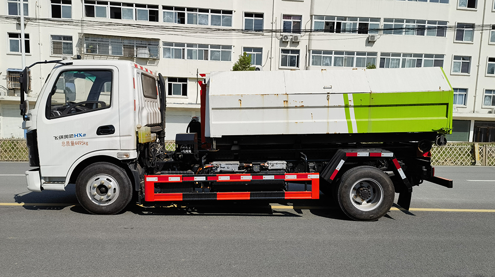 炎帝牌SZD5042ZXXFDPHEV插電式混合動力車廂可卸式垃圾車公告圖片