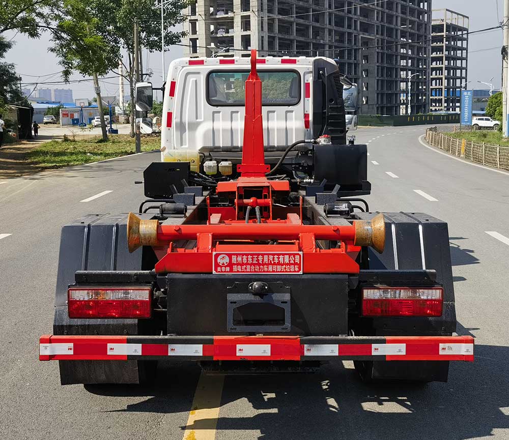 炎帝牌SZD5042ZXXFDPHEV插電式混合動力車廂可卸式垃圾車公告圖片