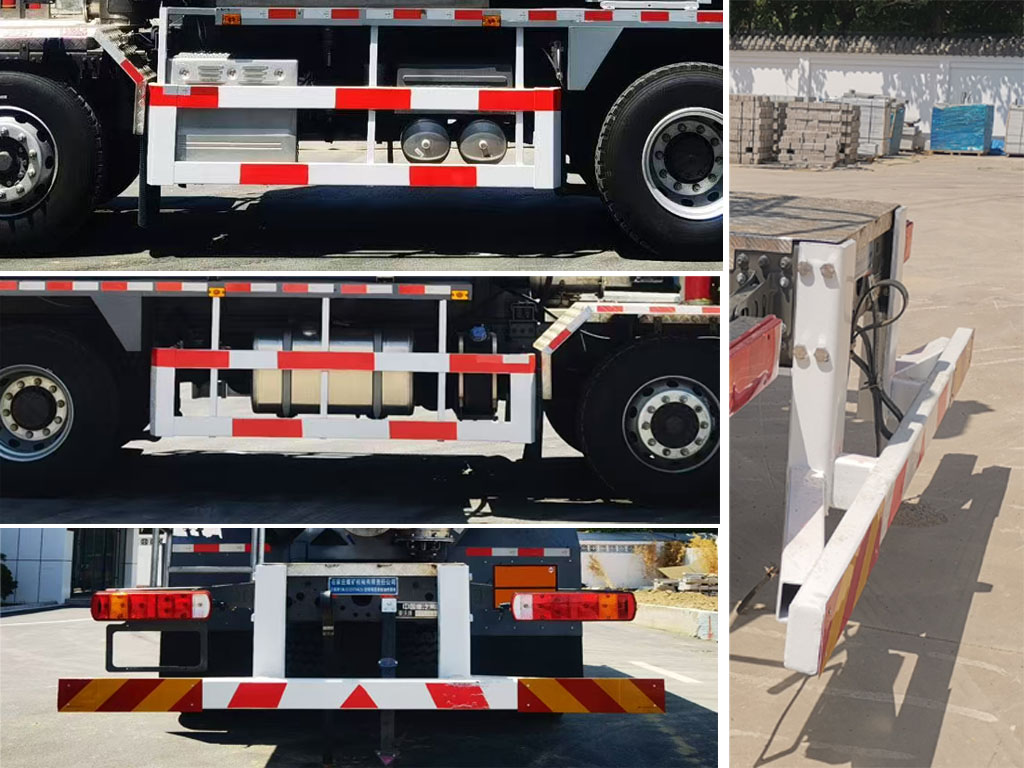 石煤牌SMJ5320THAZ6現(xiàn)場混裝銨油炸藥車公告圖片