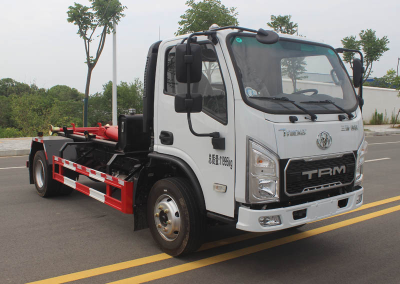 力海通牌HLH5121ZXXSTQ車廂可卸式垃圾車公告圖片