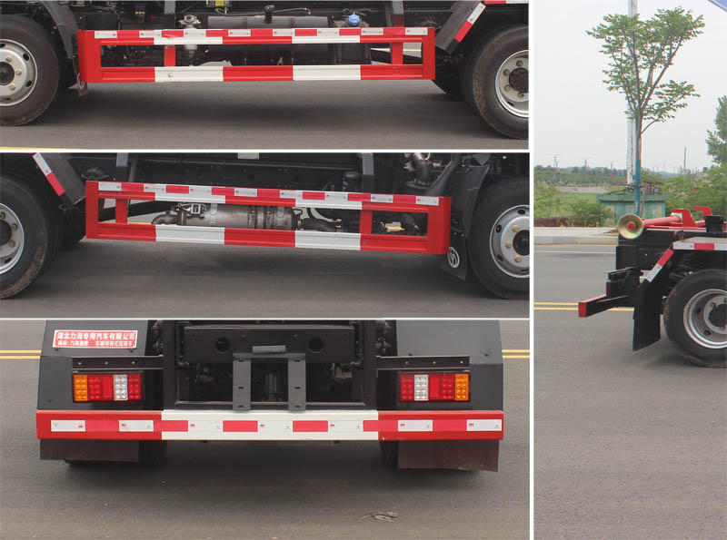 力海通牌HLH5121ZXXSTQ車廂可卸式垃圾車公告圖片