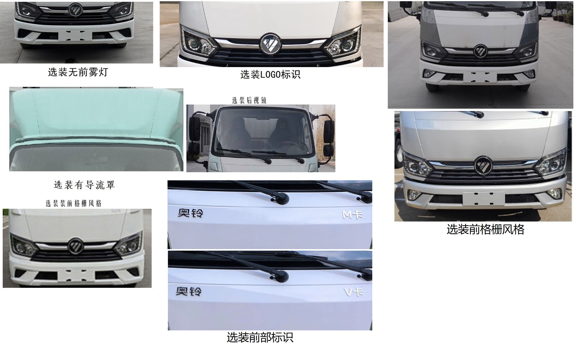 福田牌BJ5044XXY9AC6-AB2廂式運(yùn)輸車公告圖片