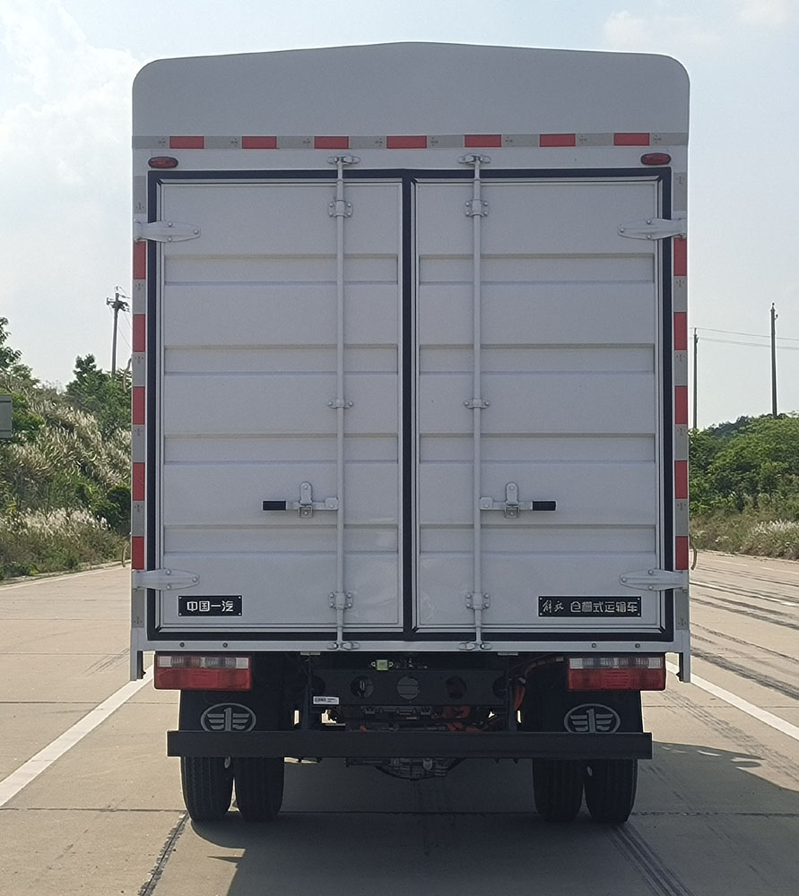 解放牌CA5046CCYP40L2BEVA85純電動倉柵式運輸車公告圖片