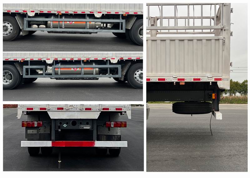 汕德卡牌ZZ5256CCYV56CHF1L倉柵式運輸車公告圖片