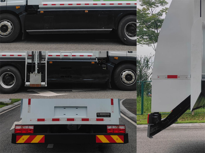 中植汽車牌CDL5180TCADFBEV純電動餐廚垃圾車公告圖片