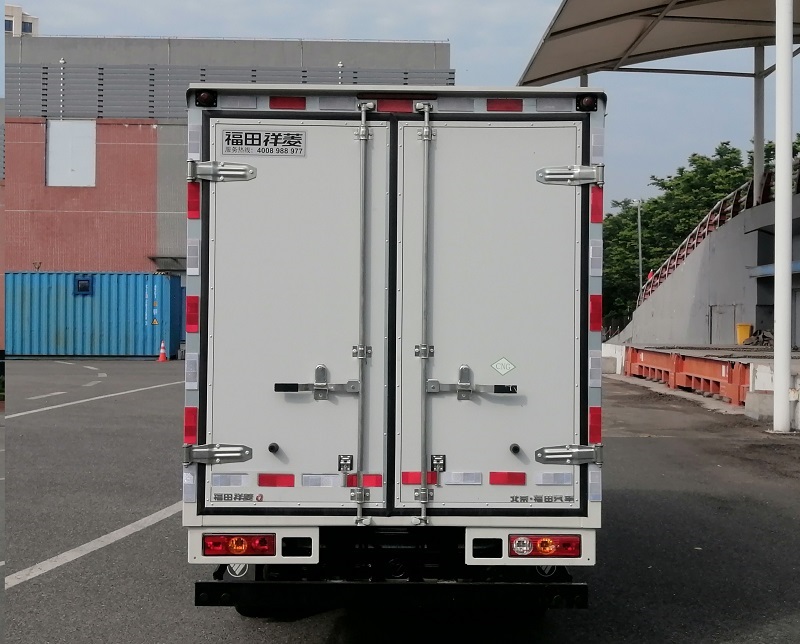 福田牌BJ5020XXY4JC6-71廂式運(yùn)輸車公告圖片