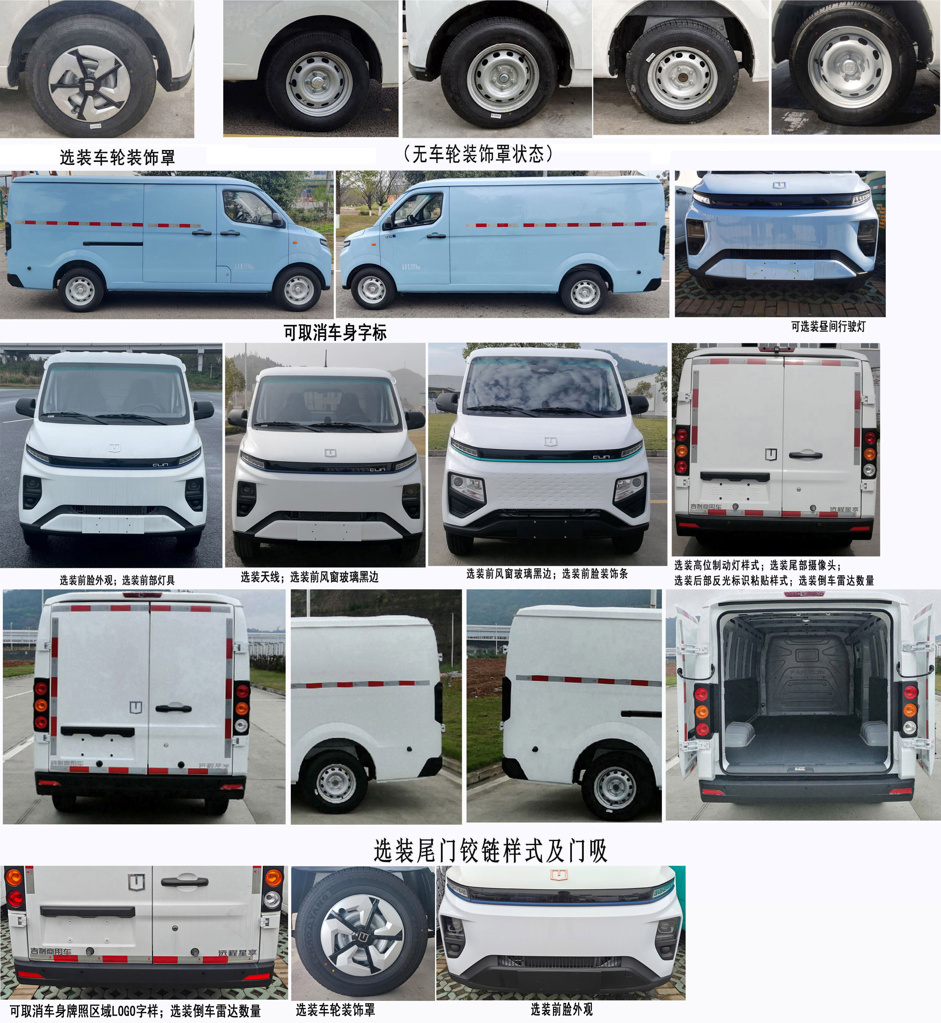 遠(yuǎn)程牌DNC5032XXYSEVGR1換電式純電動廂式運輸車公告圖片