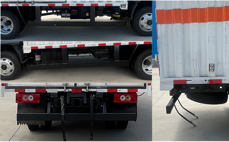 凱瑞華牌KRH5040XRQB6易燃?xì)怏w廂式運輸車公告圖片