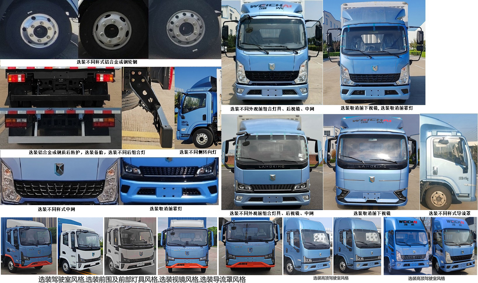 藍(lán)擎牌YTQ5042CCYKJEV341-LQ純電動(dòng)倉(cāng)柵式運(yùn)輸車(chē)公告圖片